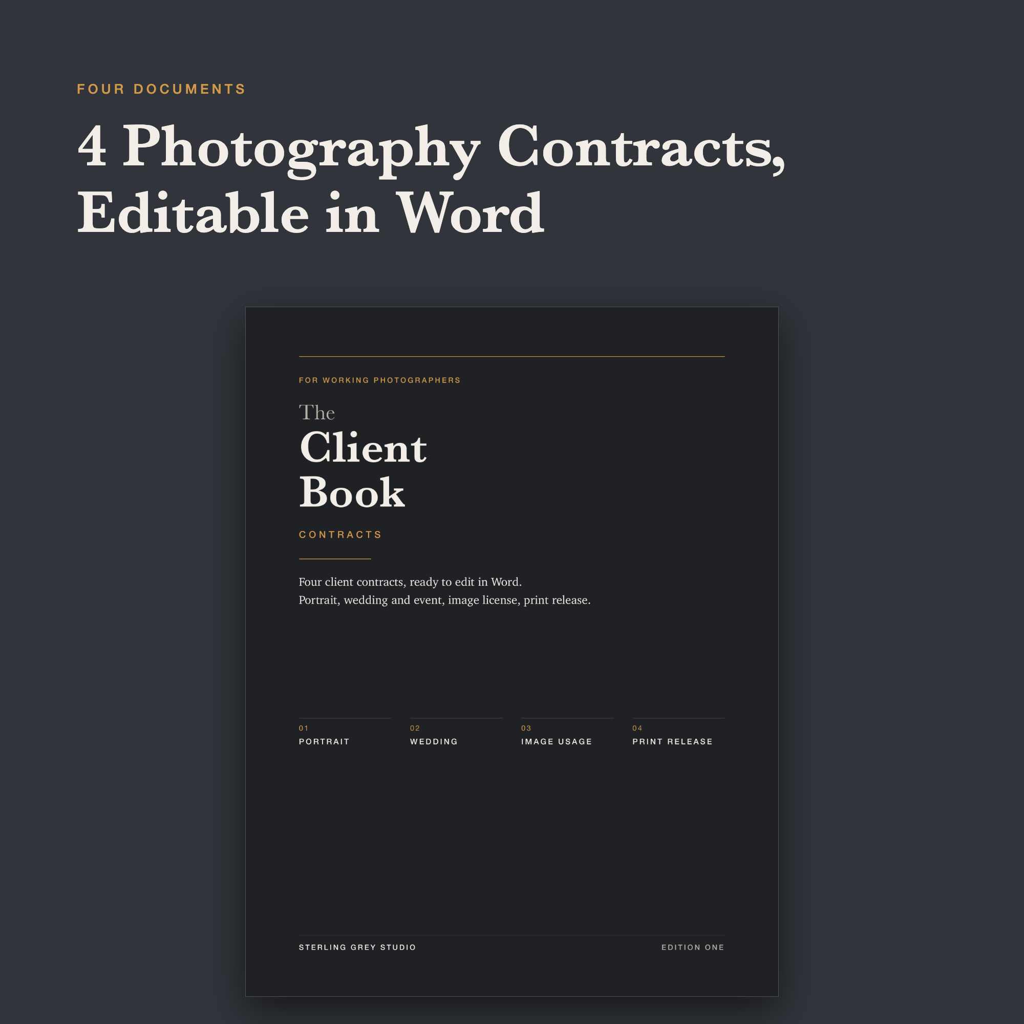 The Client Book: Contracts cover